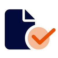 Ikon av en checklista