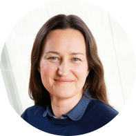 Karolina Larsson Fogel, enhetschef, är med i samverkansgrupp.