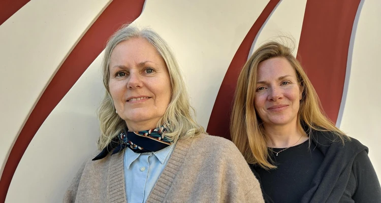 Anette Stachowicz J&ouml;nsson och Rebecka Wallin.